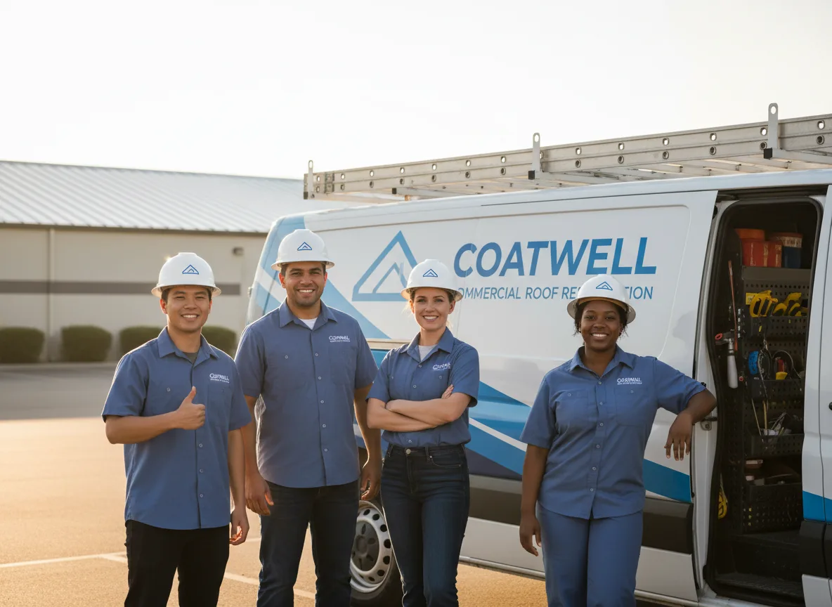 Commercial roof coating company in East Freetown, MA